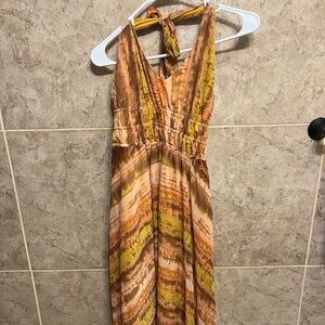 Taylor multicolored maxi dress
